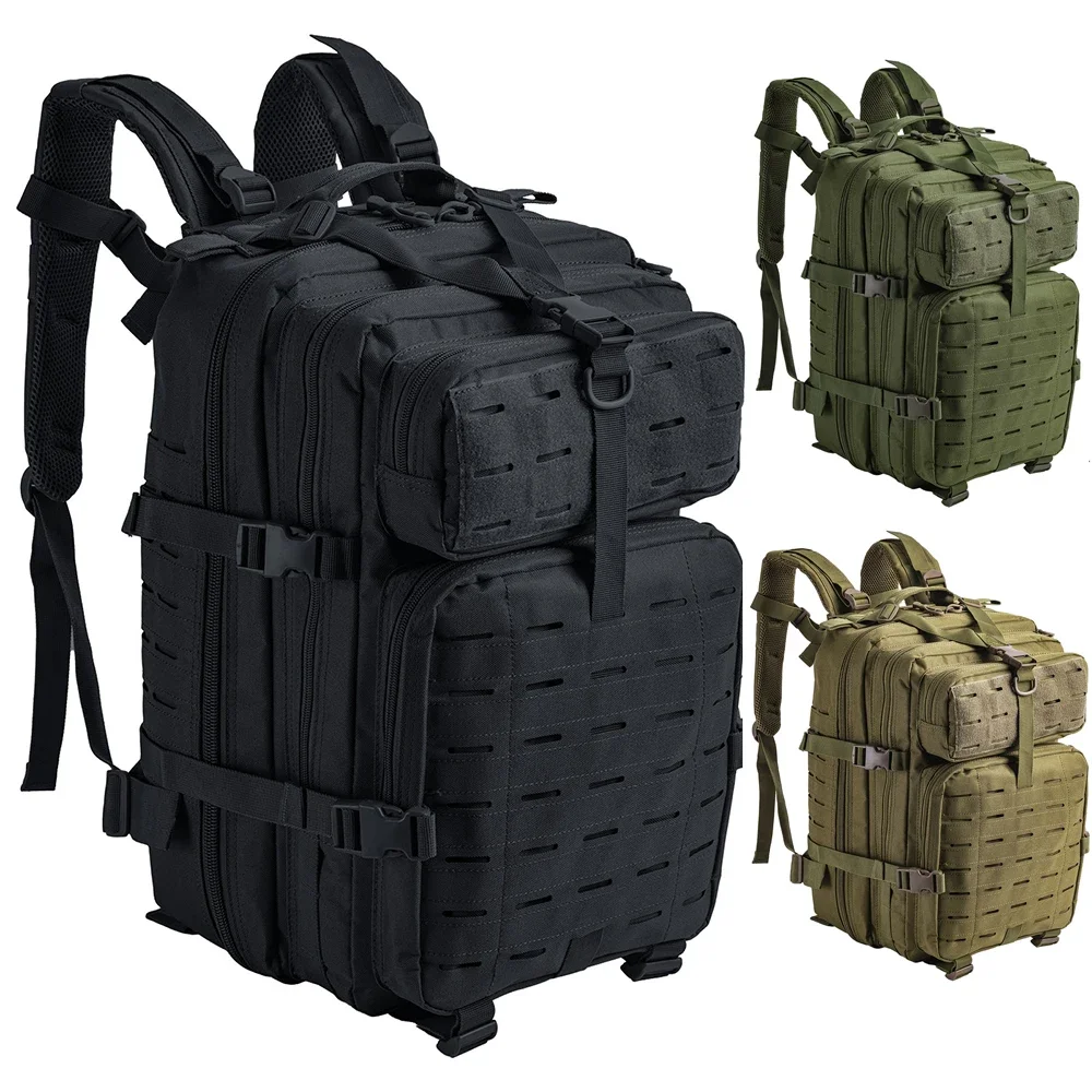 New 45L Outdoor Camping Backpack Men Fishing Lure Rod Box BagHunting Multi- Tactical Bags Fishing