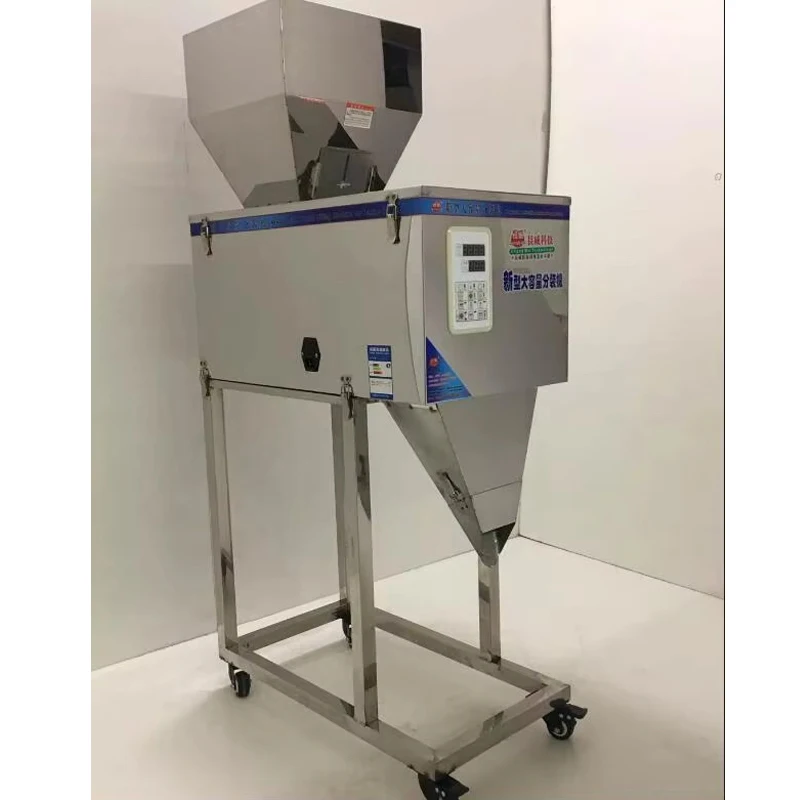 50 -5000g Food Automatic Weighing Racking Machine Granular Powder Medicinal Packing Machine Version Installed High-Quality