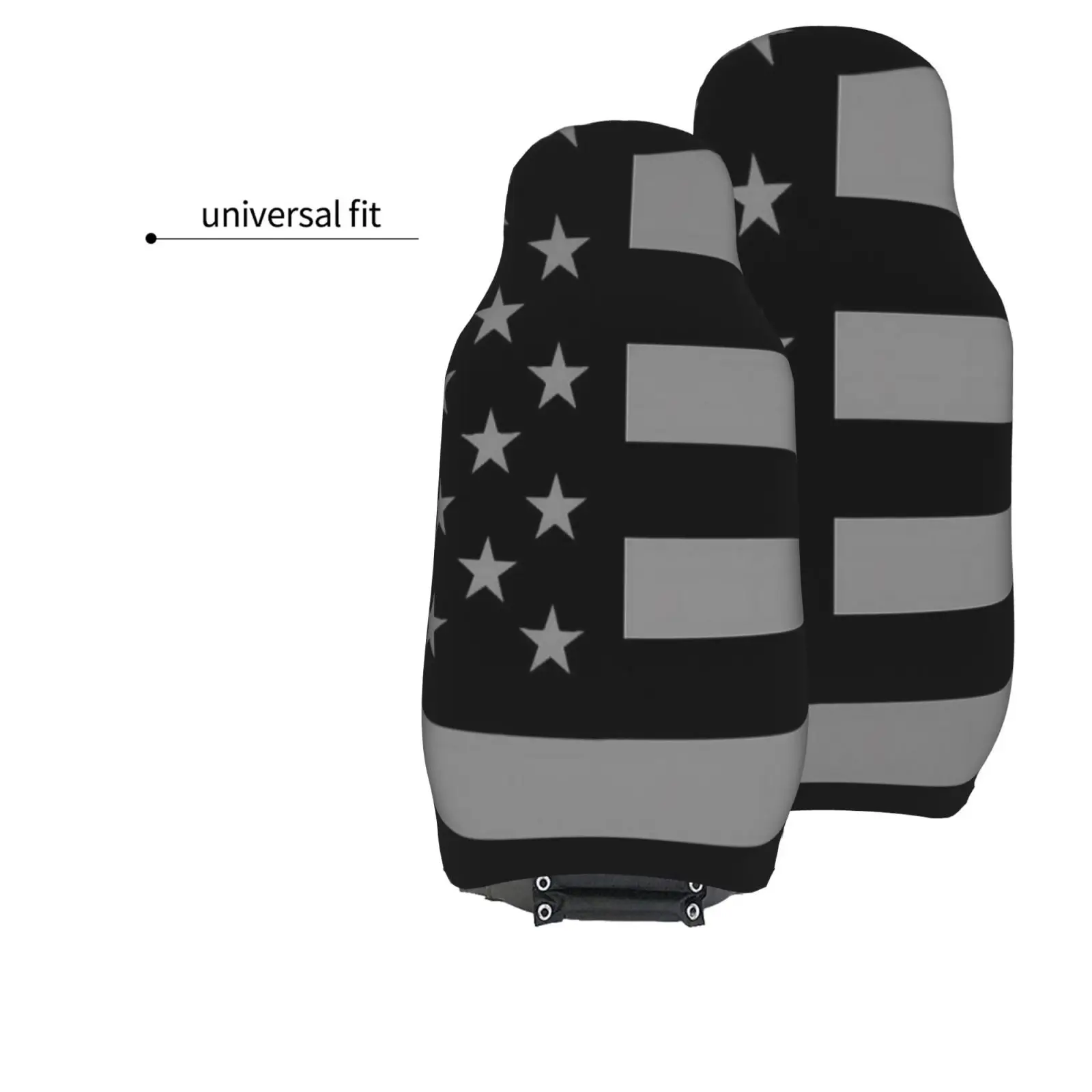 Car Seat Cover with American Flag Design Complete Set of Car Seat Protector Accessories Disassembly Universal Seat Cover