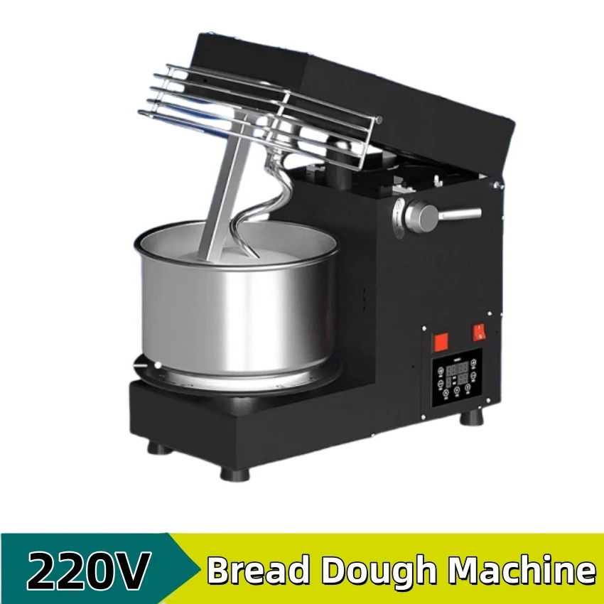 

Household Small 10L Fully Automatic Head-Up Bread Dough Mixer Stainless Steel Easy-To-Clean Timed Dough Mixer Machine