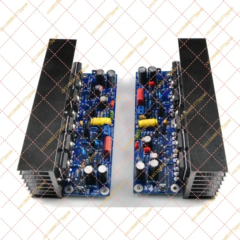 High-Power MOSFET Amplifier Board, 200W Output with 6 Transistors Per Channel