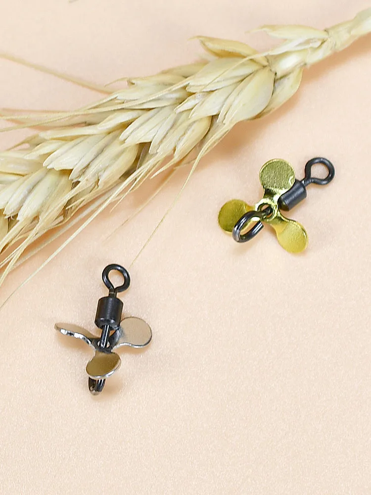 Accessoires d'hélice de pêche à lame en spirale de 20 pièces, Kit de remplacement de cuillère d'appât de leurre en fer de couleur mixte pour la Modification d'équipement de pêche