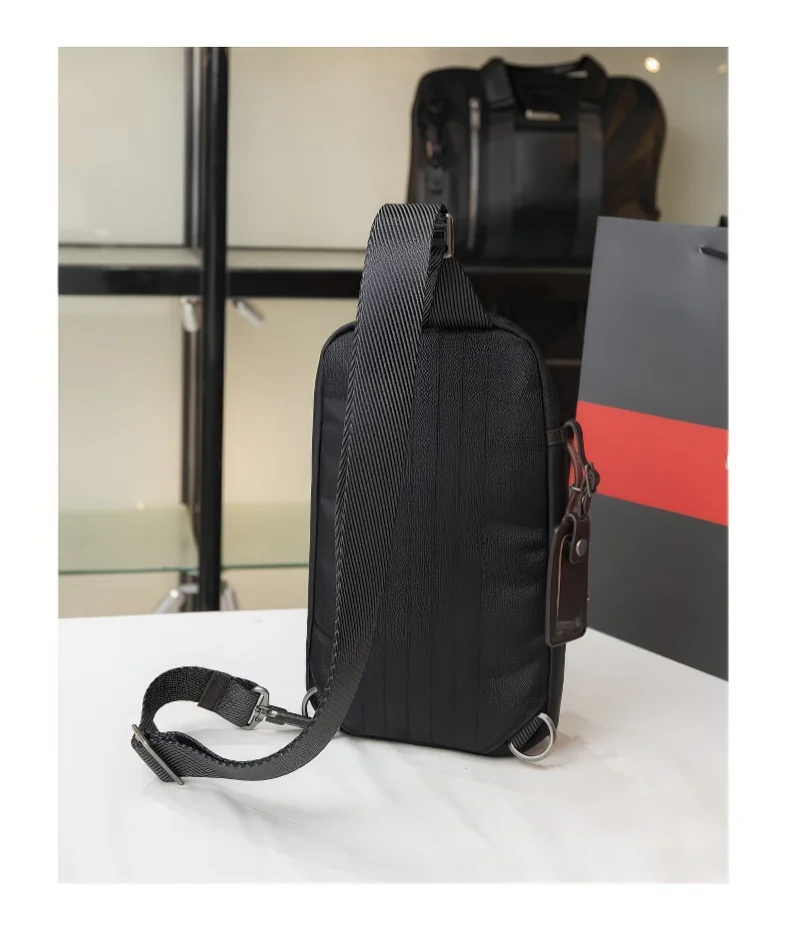 กระเป๋าสะพายข้างอเนกประสงค์สำหรับผู้ชาย - กระเป๋าคาดหน้าอกไนลอนเพื่อการพกพาที่สะดวกสบาย 222402