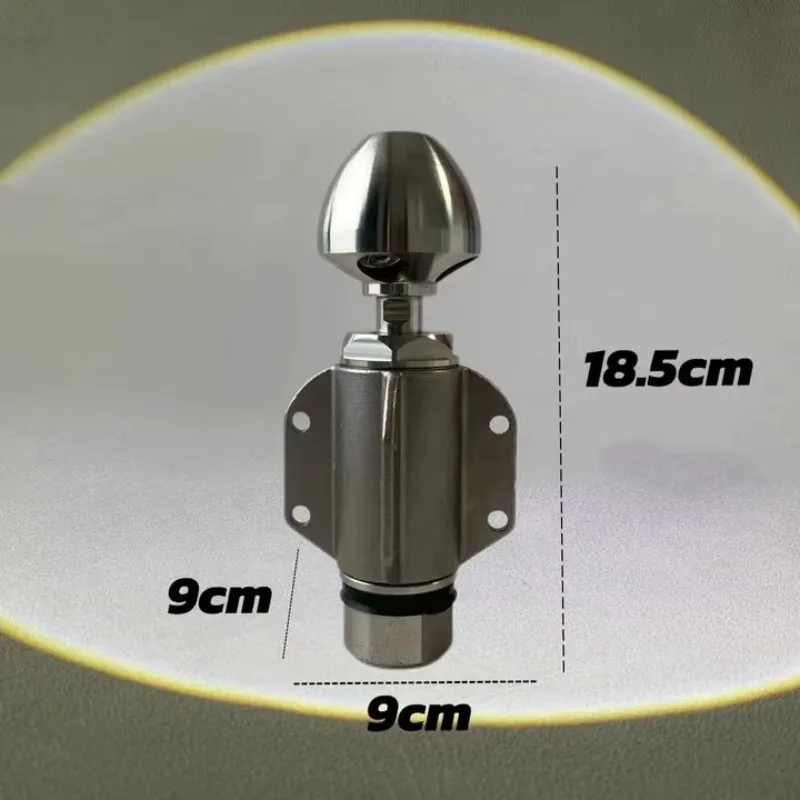 Nozzle 70lpm Pipe Drain Cleaning Root Cutter Sewer Cleaning Nozzle for Pipe Cleaning 3000psi Sewer  Rotating Nozzle