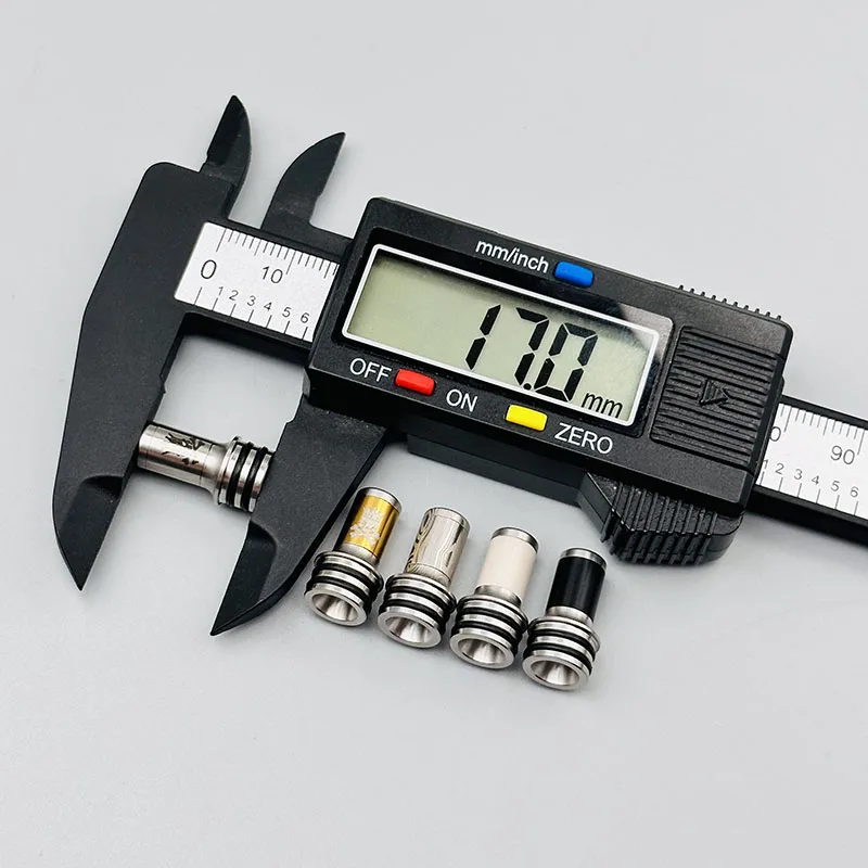 DSX Monarchy estilo 510 kit de pontas de gotejamento 316ss peek pom material 3.3mm de diâmetro interno para RTA RDA Atomizador Vape Mod Acessórios