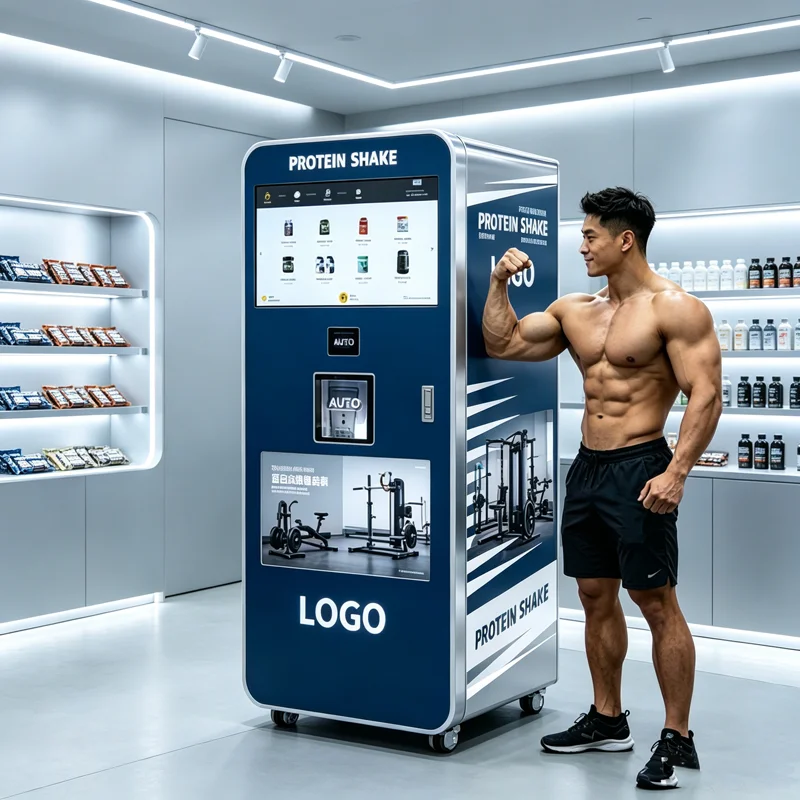 Automatic Protein Shake Vending Machine Protein Shake Maker Machine Industrial Protein Shake Machine Smart Vendor OEM