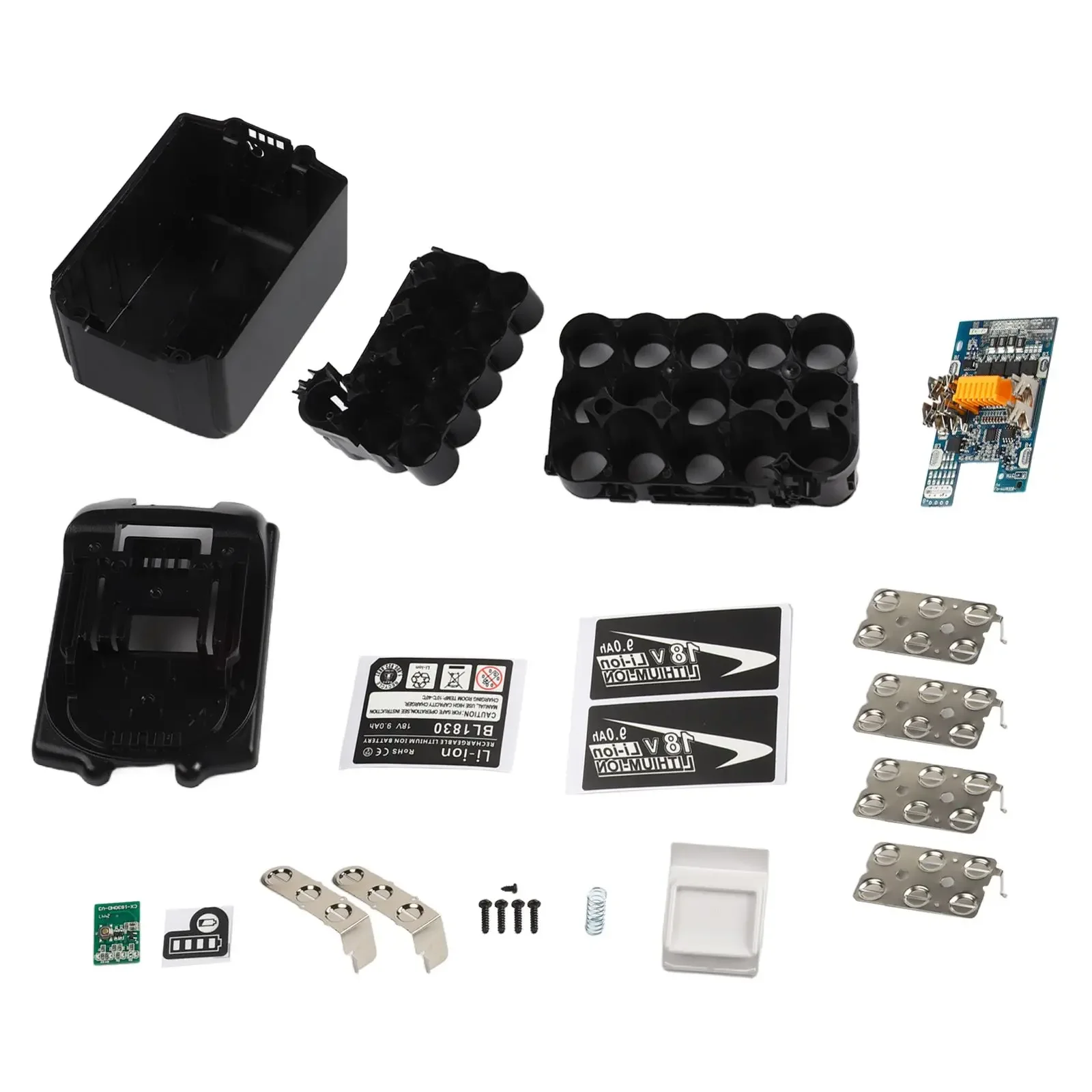 

Battery Case Kit DIY Battery PCB Enhanced Battery Lifespan Environmental Condition Support For Original Chargers