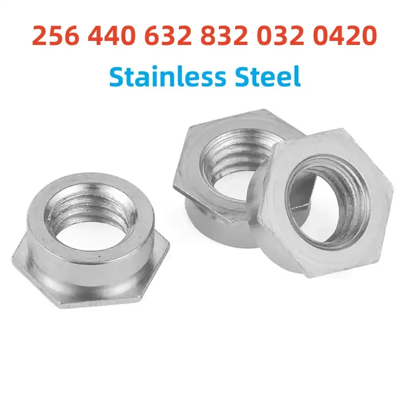 Fractional  Self Clinching Flush Nut Stianless Steel Flush Nuts PEM Unified Self-clinching Insert Nuts Riveting Nut Thin Board