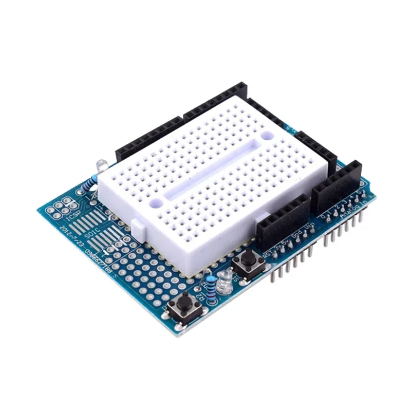 UNO Proto Shield Prototype Expansion Board With SYB-170 Mini Breadboard Based For Arduino R3 Robot Kit ProtoShield