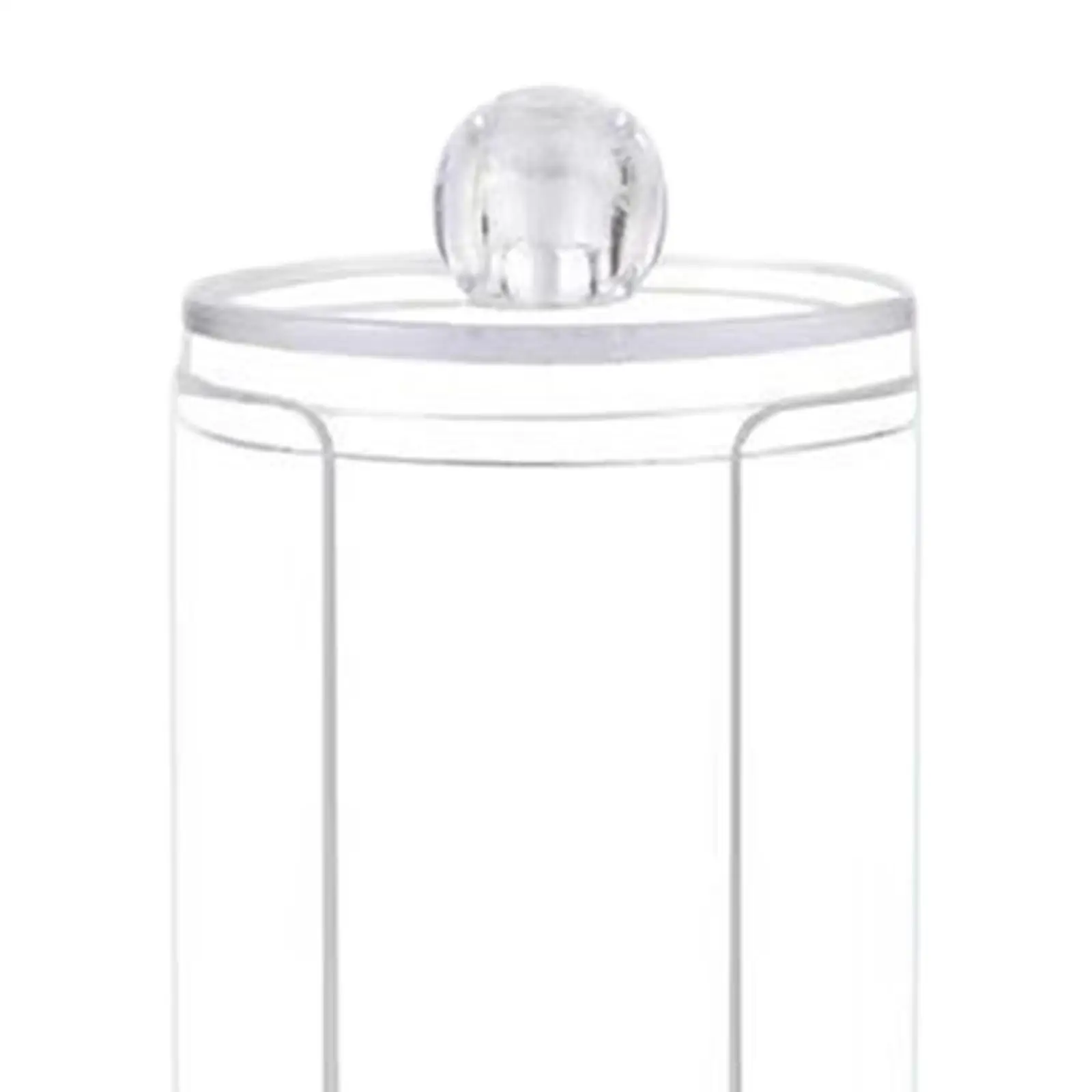 Scrunchie Holder Stand Organizer Acrylic Storage Box U Slot Rack for Jewelry Watch Accessories