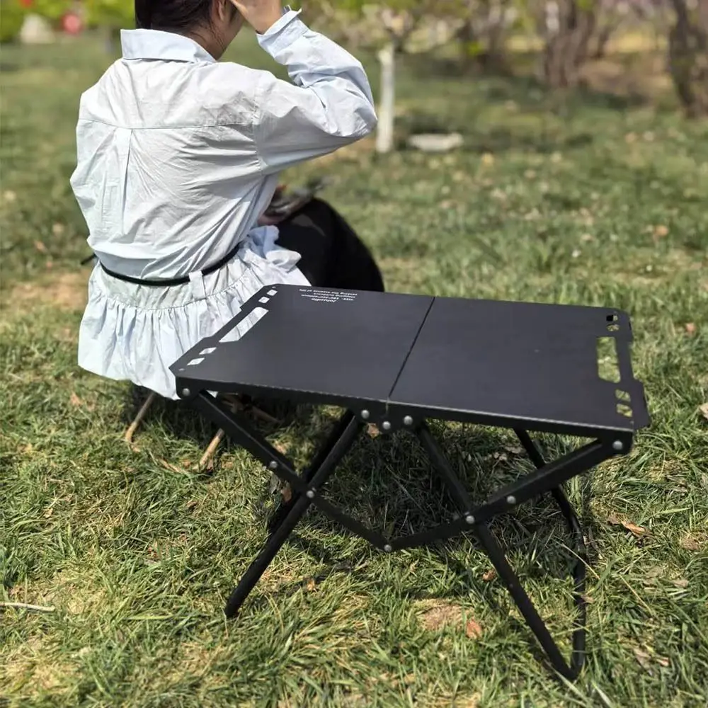 

Lightweight Camping Folding Table Leisure High Strength Picnic Beach Table Wear Resistant Sturdy Foldable Table