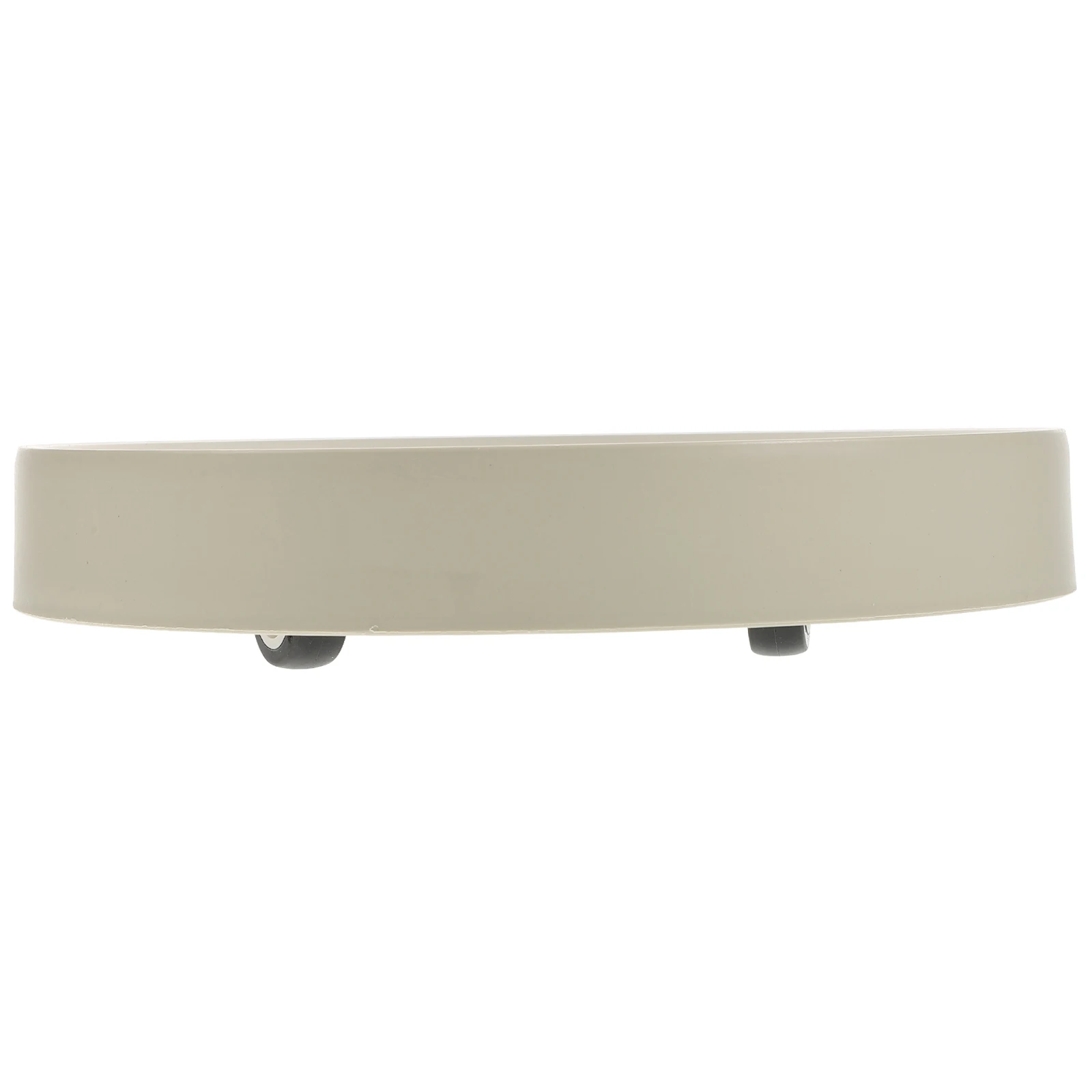 

Plant Pot Caster Flower Tray Grey White Round Mover Wheel Durable Plant Stand Water Tray Roller Base Accessories