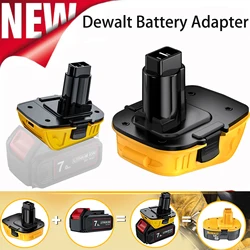 18V to 20V Battery Adapter Replacement for DEWALT DCB200, MAX Lithium Battery DCB203 DCB204 Convert to Dewalt DC9096 DW9096