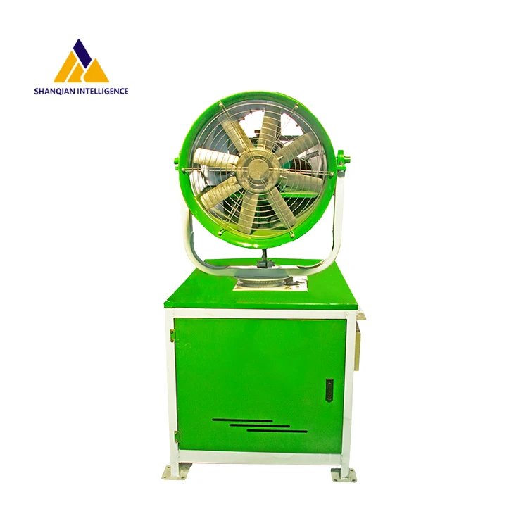 Cannone per nebbia spruzzatore d'acqua con controllo automatico della polvere industriale per l'agricoltura