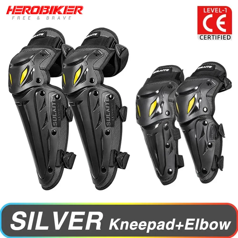 

Motorcycle Protective Gear Off-road Racing Knee And Elbow Pads Extreme Sports Riding Anti Fall Protection Elbow Protection