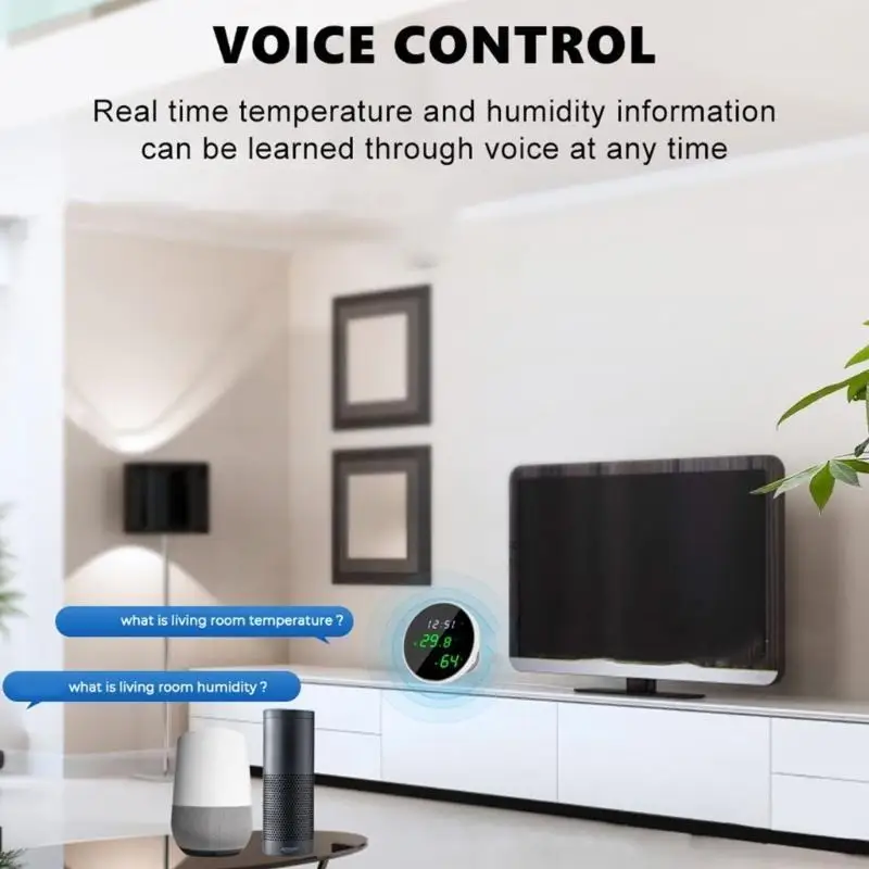 

2025 Новые комнатные термометры в помещении гигрометр Небольшой монитор влажности температуры ABS ABS