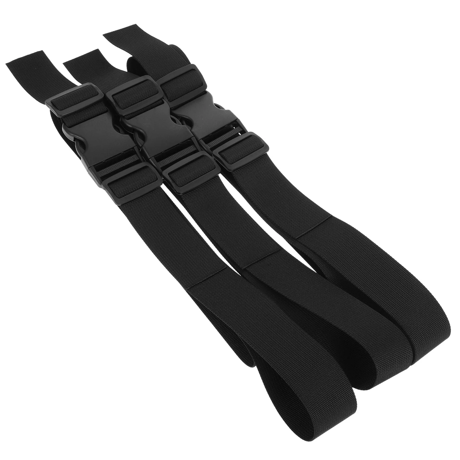 3 قطع من أشرطة كرسي الأطفال المرتفعة، حزام أمان قابل للتعديل، حزام خصر سريع التحرير لعربة الأطفال حديثي الولادة، أشرطة كرسي مرتفع