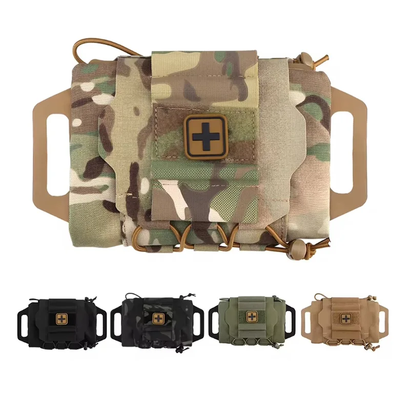 IFAK Medical Pouch MOLLE Rapid Deployment First-aid Kit Survival Outdoor Hunting Emergency Bag Camping Medical Kit