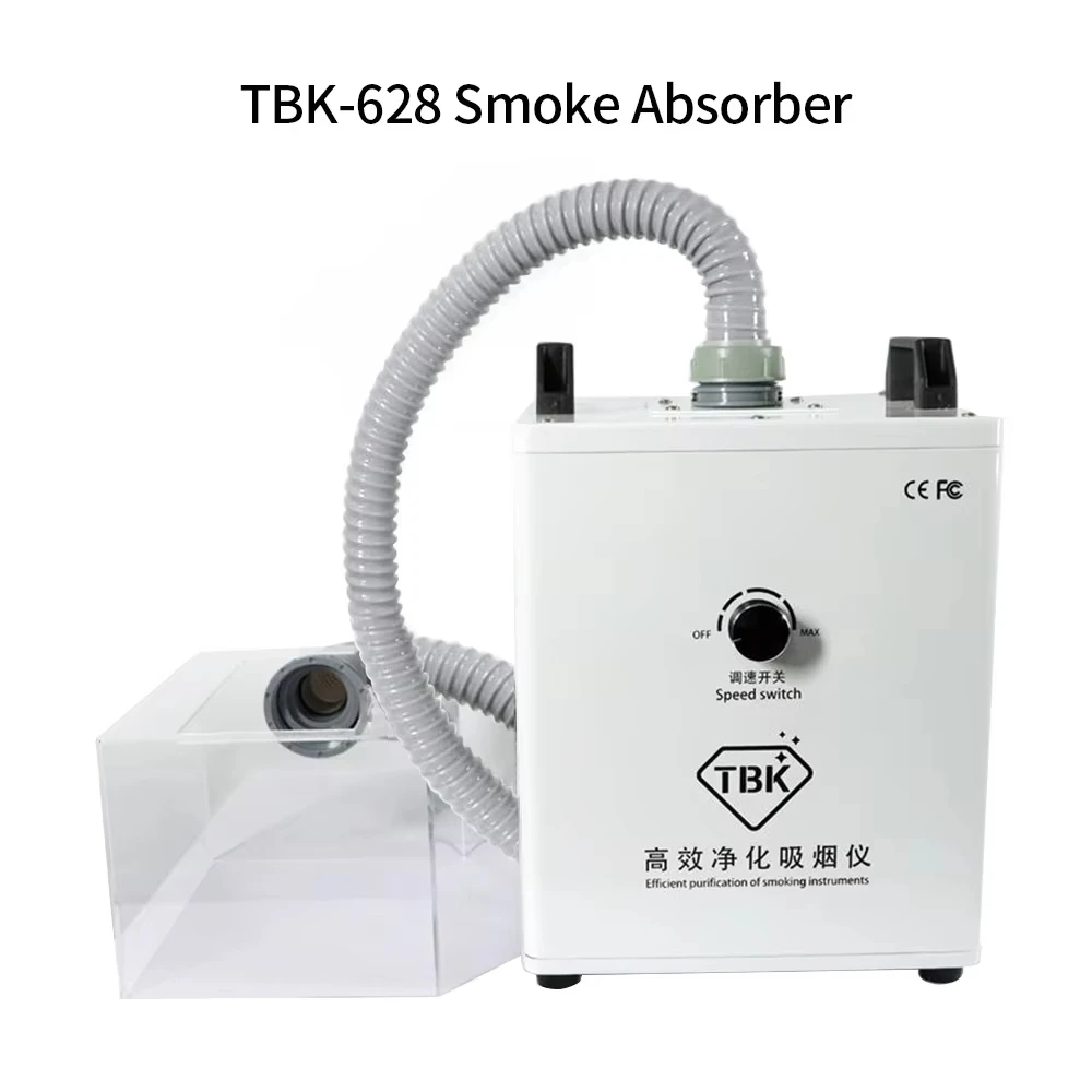 

TBK Fume Extractor 220V Smoking Instrument High filtering laser machine Smoke Purifier phone repair Welding Smoke