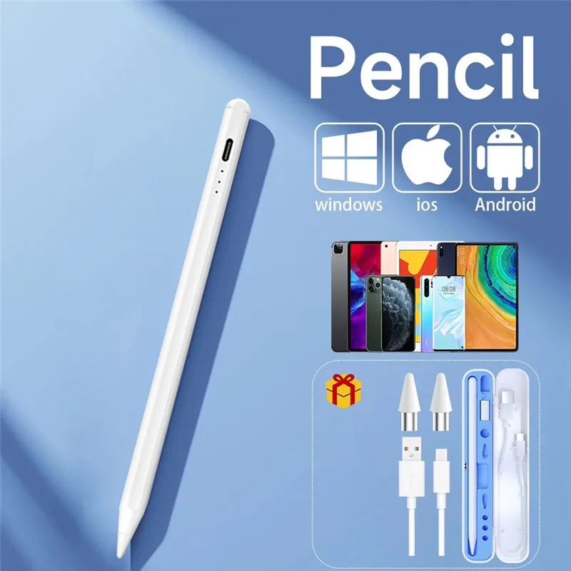 

Universal Stylus Pen for Tablet Mobile Phone Touch Pen for iPad Apple Pencil 2 1 for Huawei Lenovo Samsung Phone Xiaomi Stylus