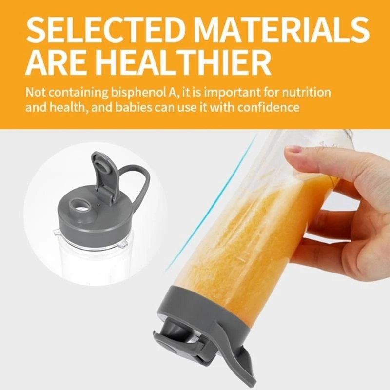 전기 주스 컵 충전 휴대용 쥬스와 함께 미니 블렌더 홈