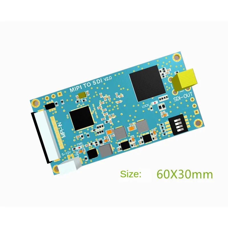 

MIPI — SDI MIPI DSI — SDI Адаптируется к Rk3588 SDI Выход 1080p60 3G-SDI