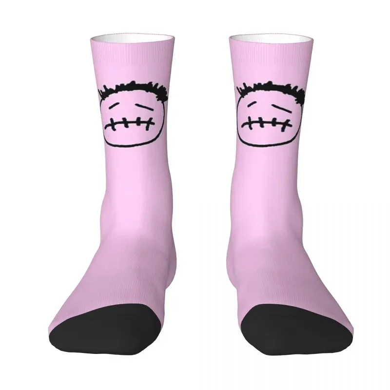 Y2K Cactus Jack Face Travis Scott Harajuku Absorbing Stockings All Season Long Socks Accessories For Unisex Birthday Present