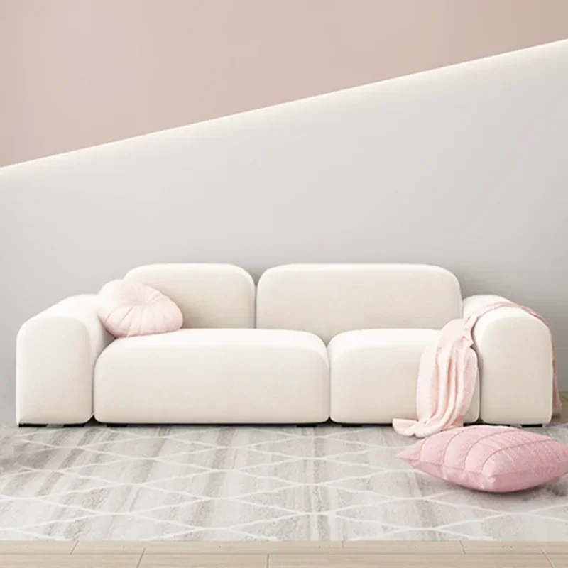 Designer Relaxing Living Room Sofas Replica Lounge Sectional Minimalist Sofas Modern Luxury Small Wood Divano Home Furniture