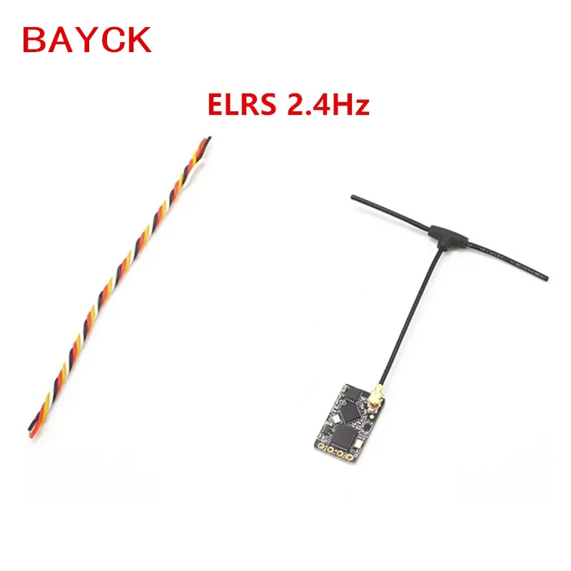 BAYCK ELRS 915MHz Or 2.4GHz NANO ExpressLRS Receiver with T type Antenna Support Wifi upgrade for Long Rang Racing Drone