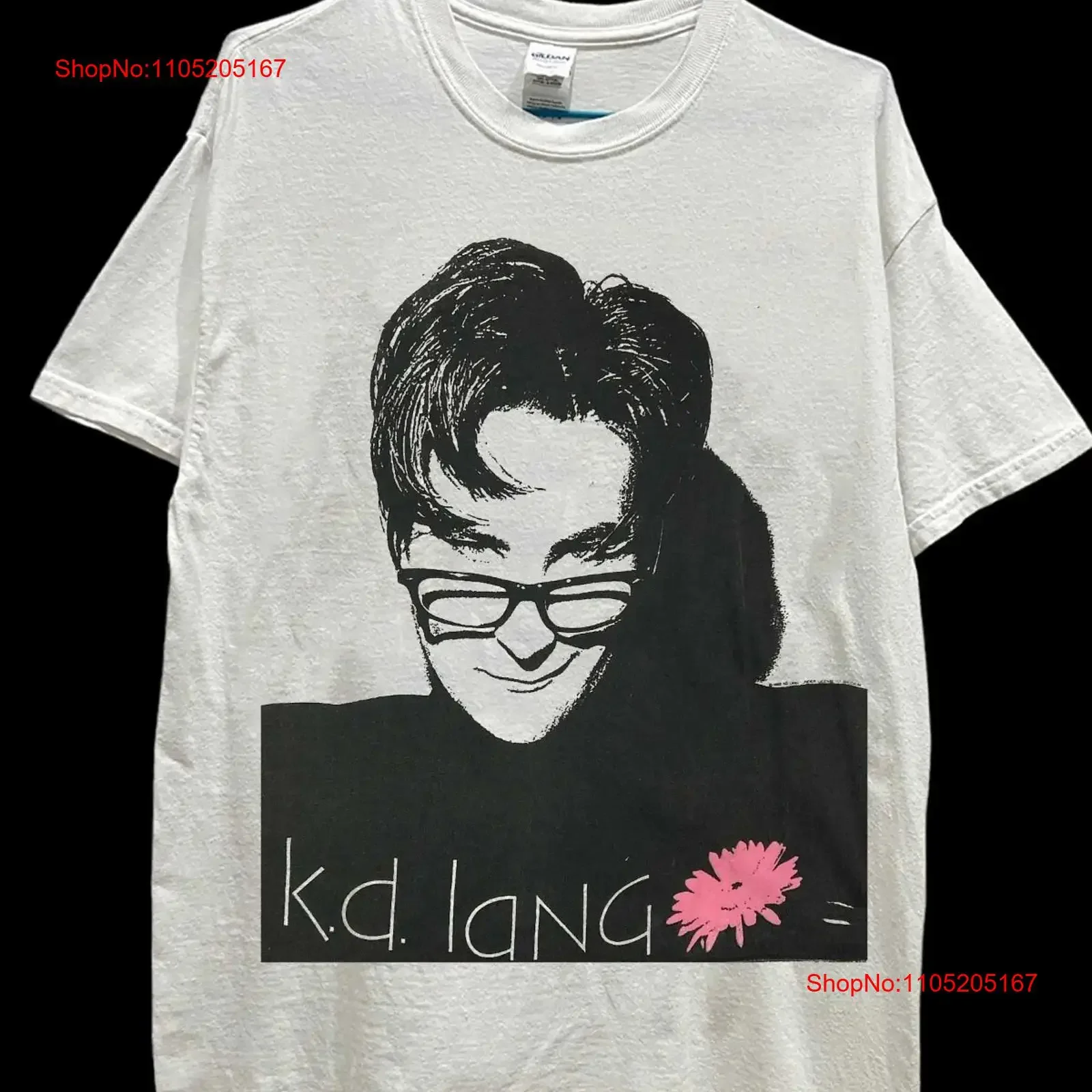 New K D LANG The RECLINES For Fans S 5XL T Shirt 9D347 vintage Washed Soft graphic homme Stretched Comfortable designer clothes