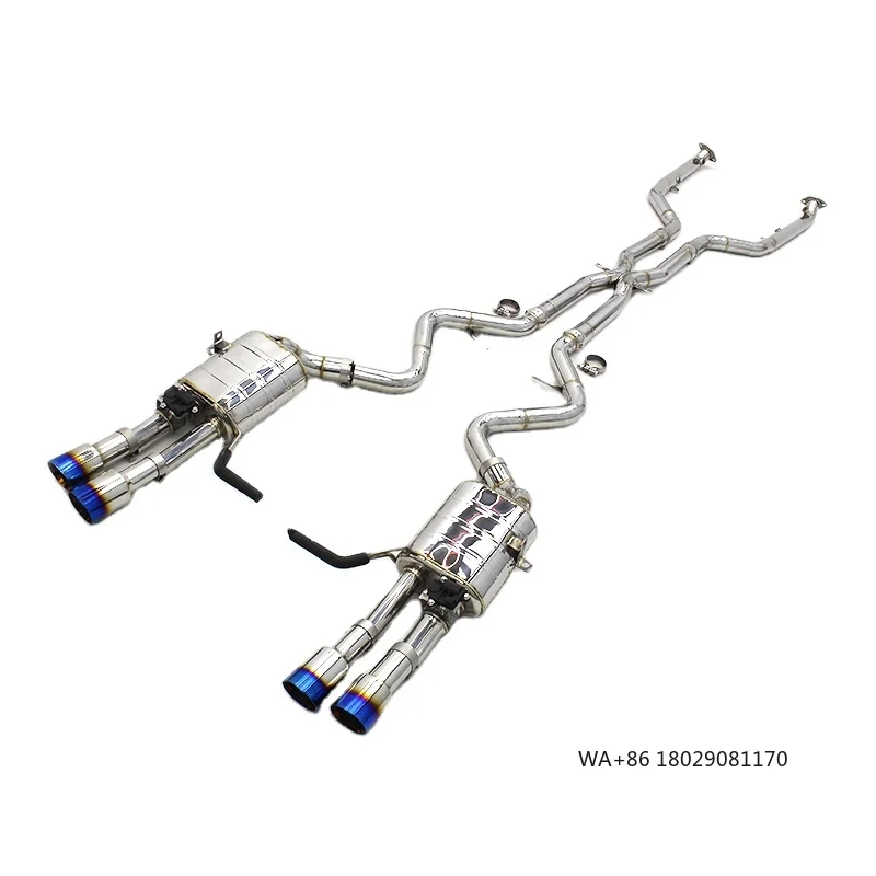 

Выхлопная система OEM с глушителем для BMW M3 E92/E90/E93 4.0L 2008-2013, высокопроизводительная, из нержавеющей стали 304, с клапаном управления