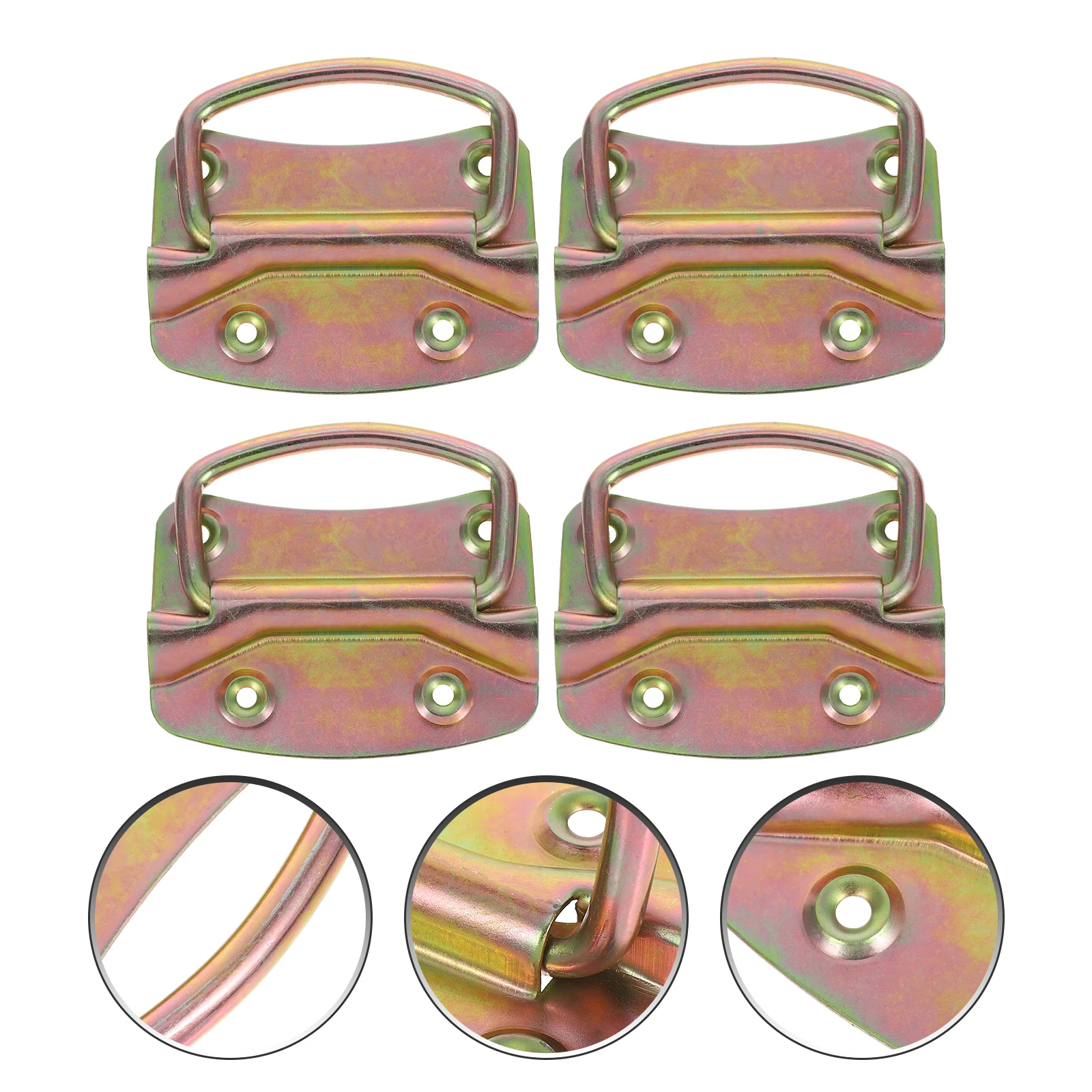 Picture 4: 4pcs Beehive Galvanized Iron Comfortable Grip Beekeeping Tools Supplies Beekeeping Flat Equipment Box Supplies