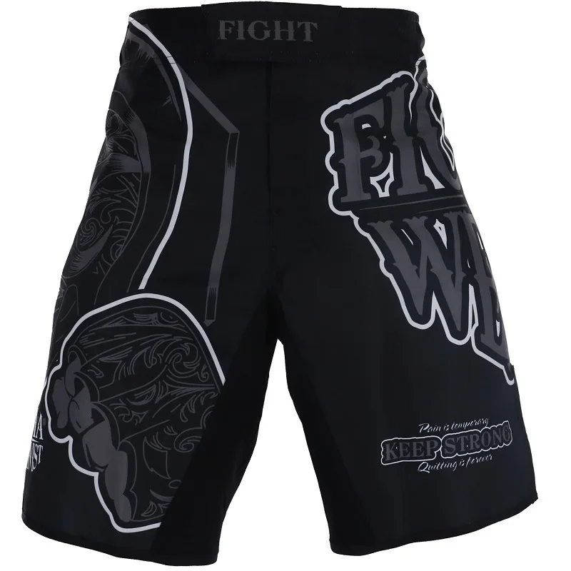 MMA Fight Sports Standing Running Comprehensive Fighting Training Shorts Fitness Jiu Surgery Pants Muay Thai Muscle Men