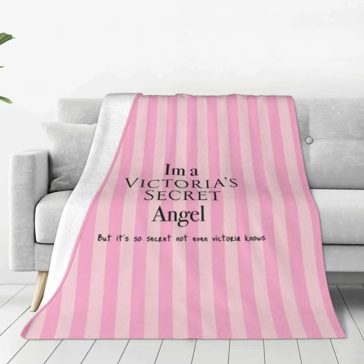 

Hot-Sale-Like-Victoria's-Secret-Style Blanket Flange Textile Decor Portable Super Soft Throw Blankets for Home Office Blankets