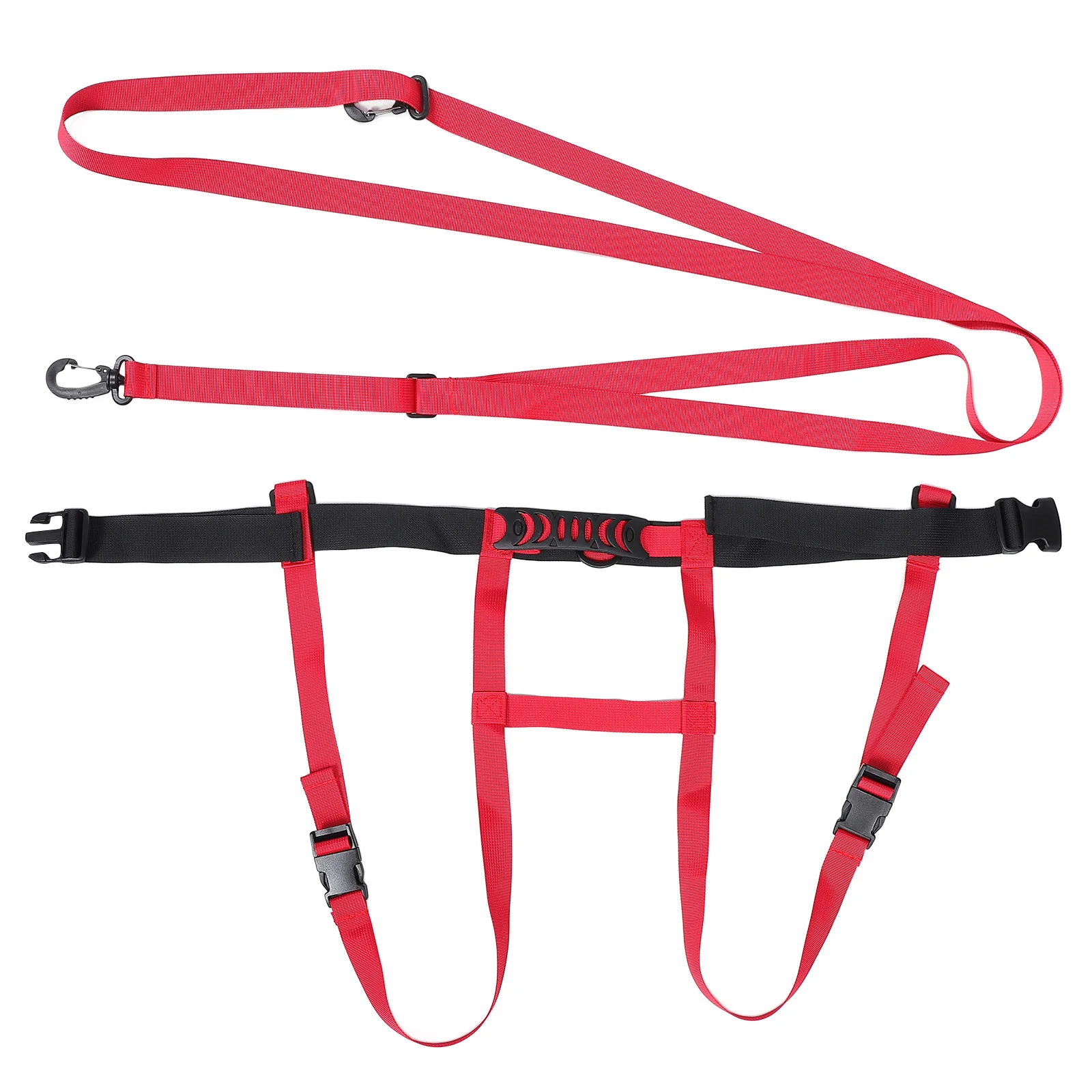 

1 шт., тренировочный ремень для катания на лыжах, регулируемый плечевой ремень для катания на лыжах, обучающий ремень с ручкой, защитный ремень для занятий спортом на открытом воздухе