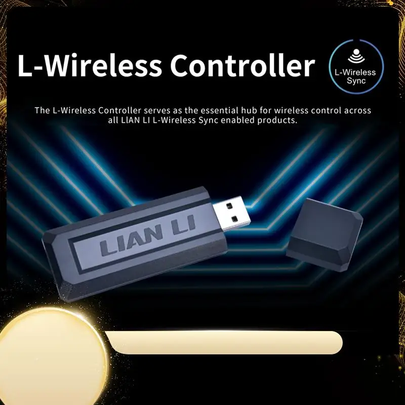 

Lian Li UNI Fan L-Wireless Controller Controller For SL Wireless With PWM SATA Cable