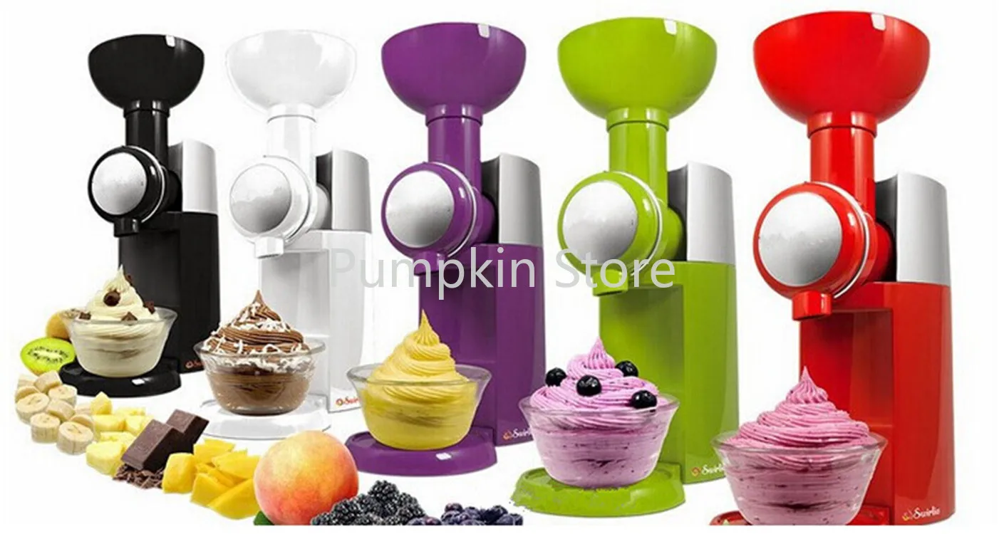 ماكينة صنع الآيس كريم المنزلية من Big Boss Swirlio، ماكينة صنع الآيس كريم ذاتية الصنع #4