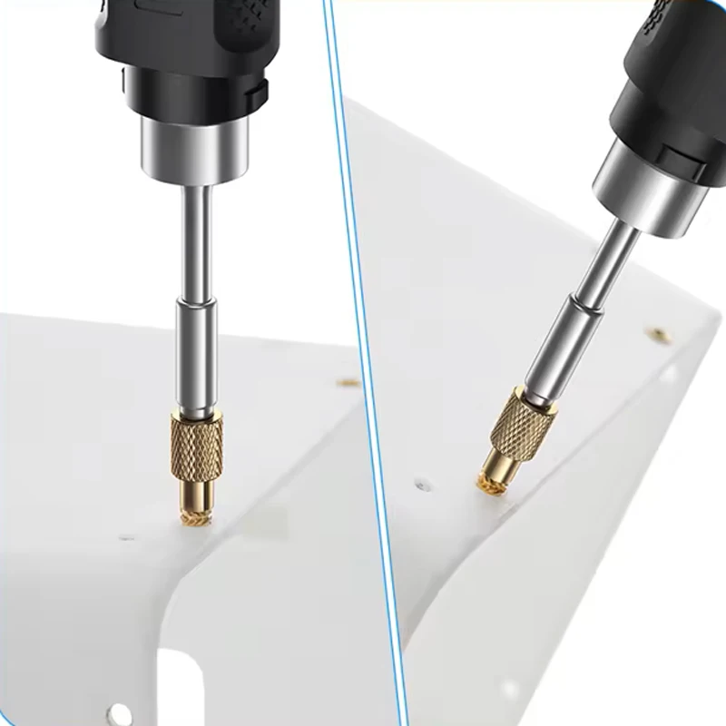 FNIRSI HS-02A Soldering Iron with Heat Insert Nut Tool Kit M2-M8 Embedded Internal Thread Nut and C245 Iron Tip for 3D Printer
