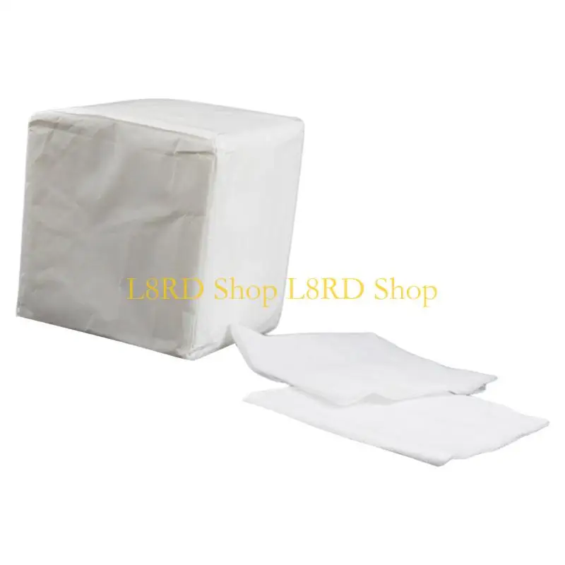 L8rd 100x/pack katoenen pads voor het reinigen make -up removerkussentjes cosmetische wattenschijfjes