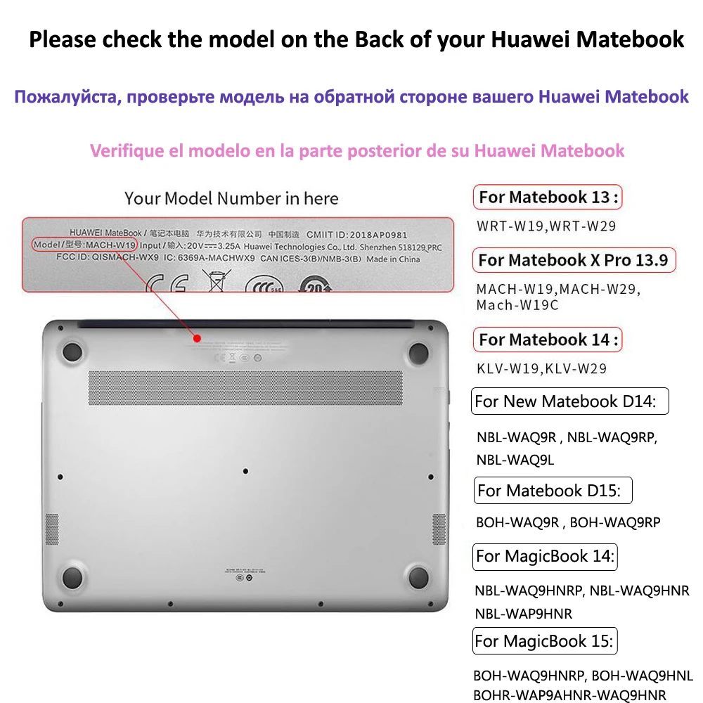 For 2021 huawei Matebook 13S EMD-W56 Laptop Case For 2021 huawei Matebook 14S HKD-W76 Laptop bag Cover For New HUAWEI MATEBOOK