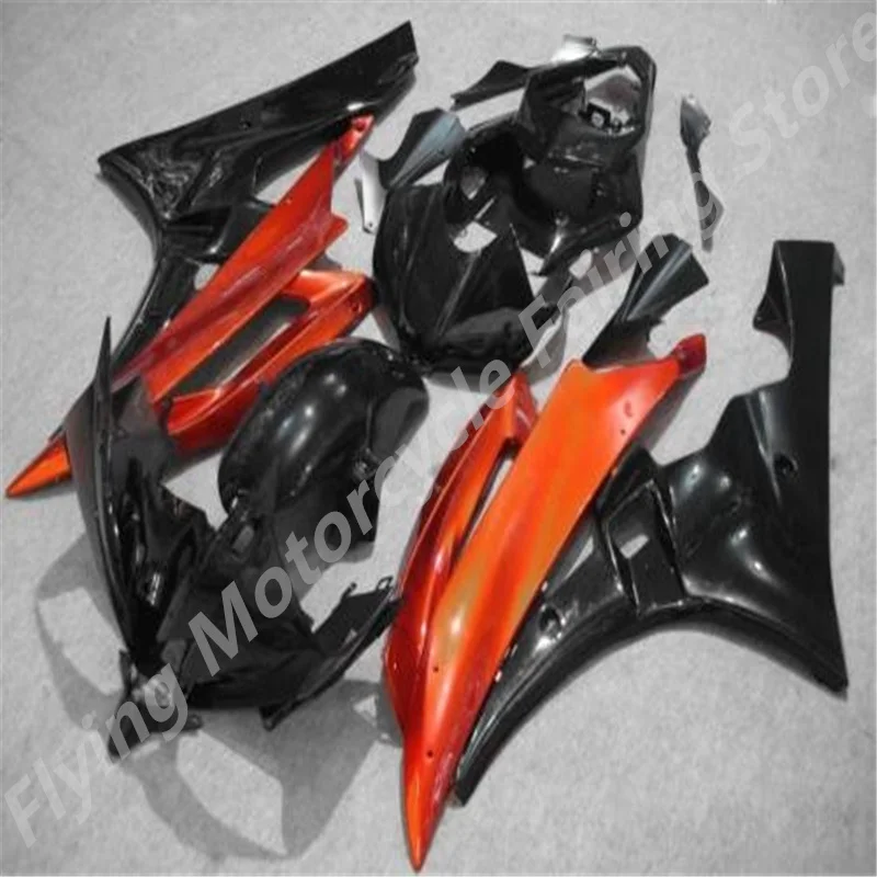 Fairings Racing Motorcycle for Yamaha YZF R6 06 07 Customizable Injection Fairing Bodyworks R6 2006 2007 red black