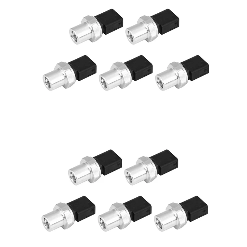 10Pcs 4H0959126B Air Conditioning Pressure Switch For-VW-Golf-Skoda-Seat -A3 A4 A6 A/C Pressure Sensor 4F0959126B