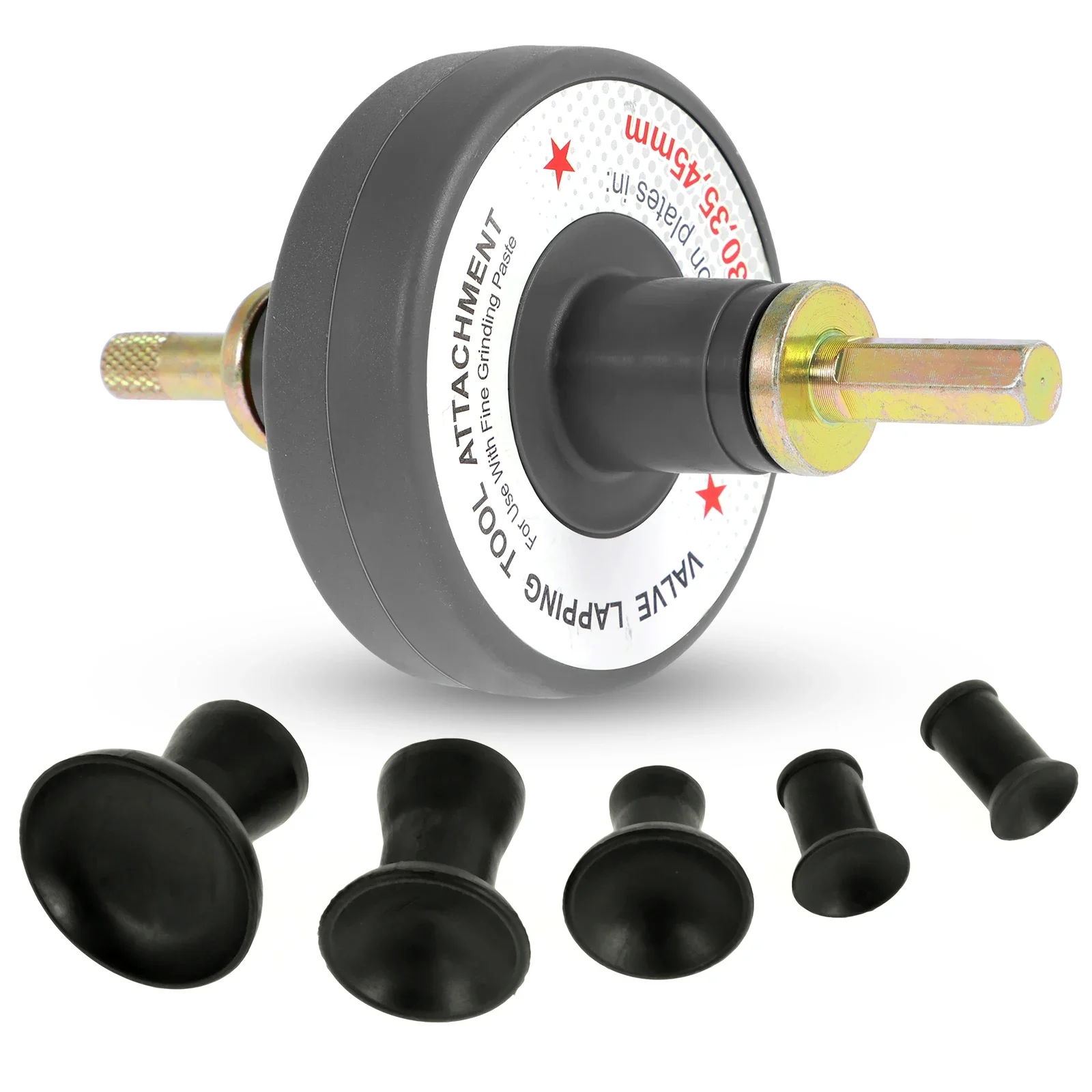 

Universal Valve Lapping Tool Attachment with 5 Suction Plates 1000rpm To 1250rpm Universal Automotive Valve Grinding for Engine