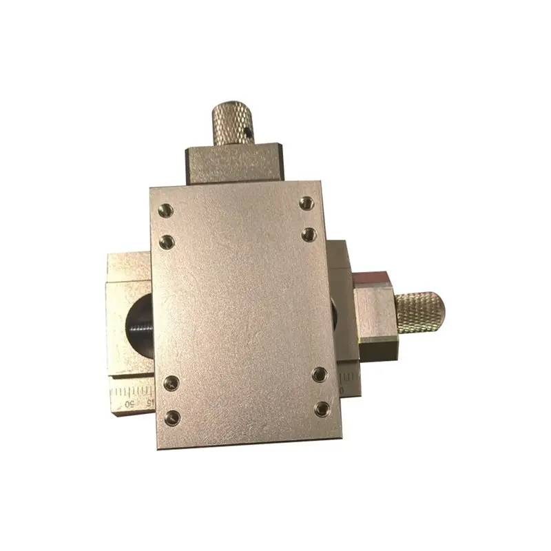 

Платформа точной регулировки оси KYCOR-XY с микроклайд-столом, пазом «ласточкин хвост» и функцией смещения оси