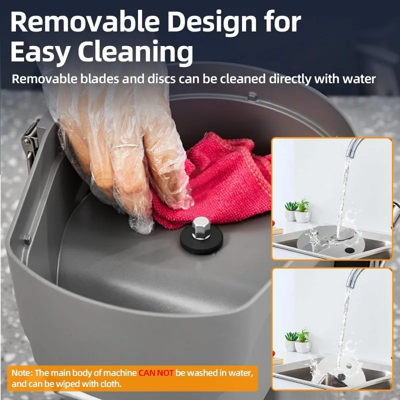 مفرمة خضروات كهربائية 4 في 1، محضر طعام لتقطيع الخضروات بقدرة 200 وات، قطاعة طعام نباتية مع تقطيع وتقطيع وتكعيرات