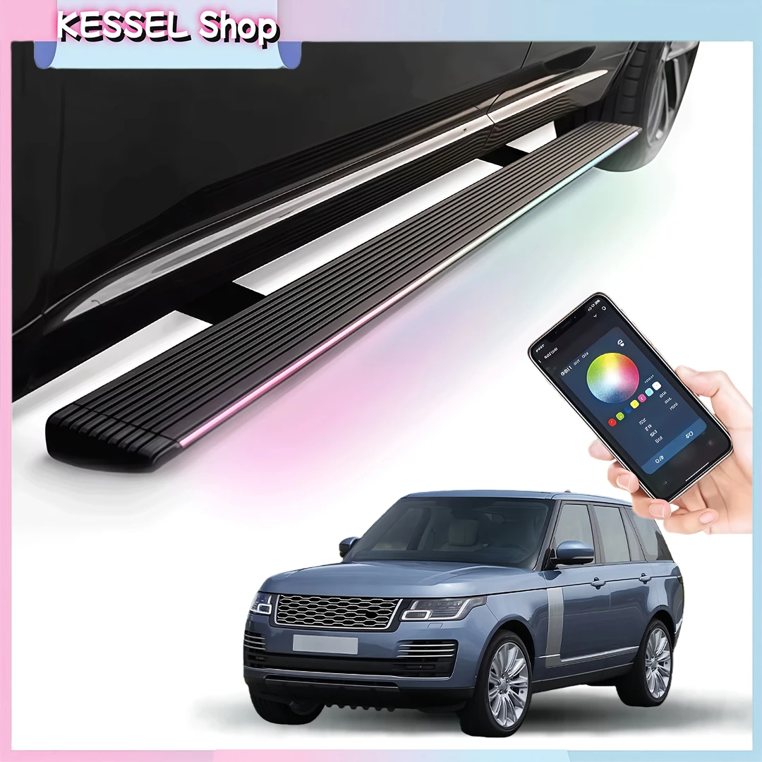 

Deployable Power Side Step with LED Light Electric Running Boards for Land Rover Range Rover LWB 2017-2022 Retractable Steps