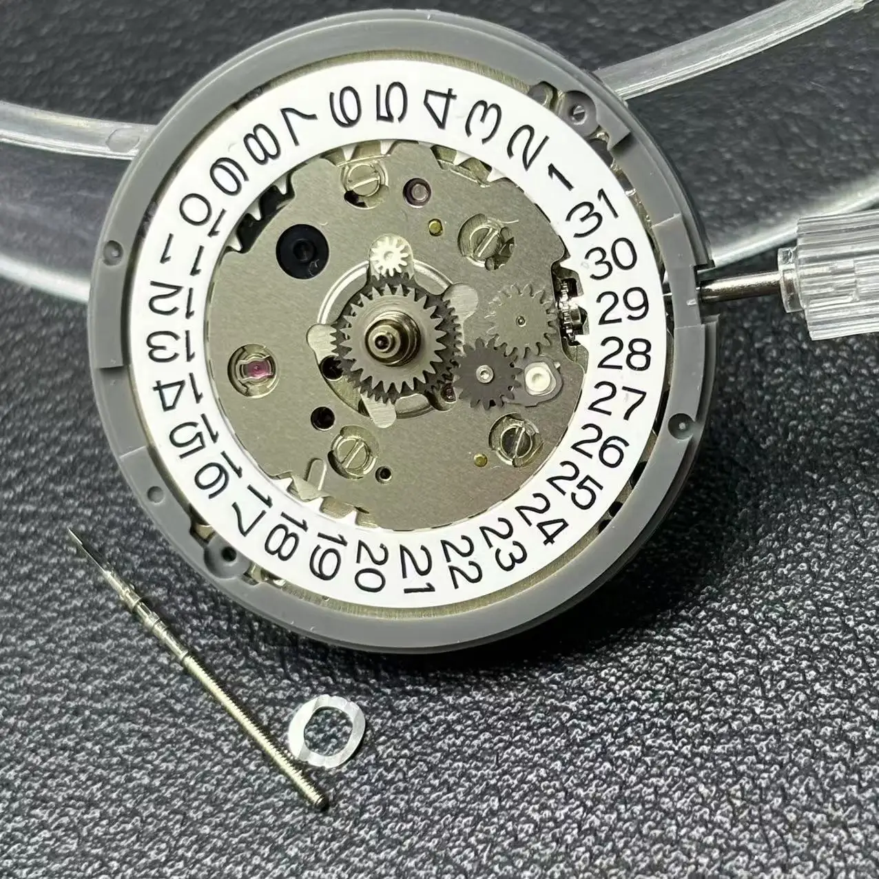 

Механизм NH34, белый календарь, высокая точность, 24 камня, NH34, механический механизм, заводной механизм NH34, автоматический набор стержней с автоподзаводом GMT