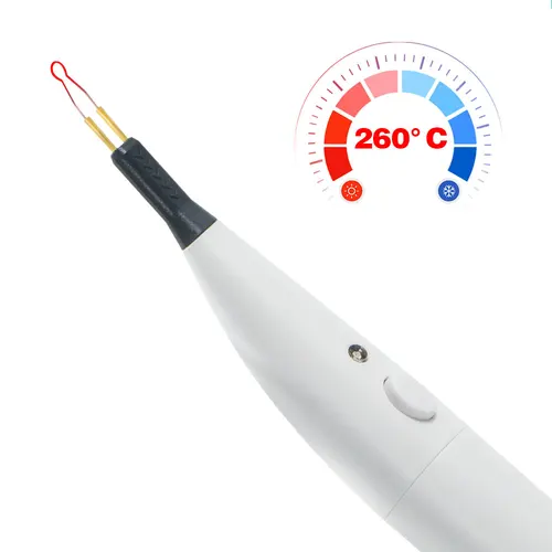 Imagen 2 del producto Exp 4 unids/pack puntas de corte de guta calentadas dentales para cortador de calentamiento de punto de gutapercha goma Dental 4 puntas modelo negro