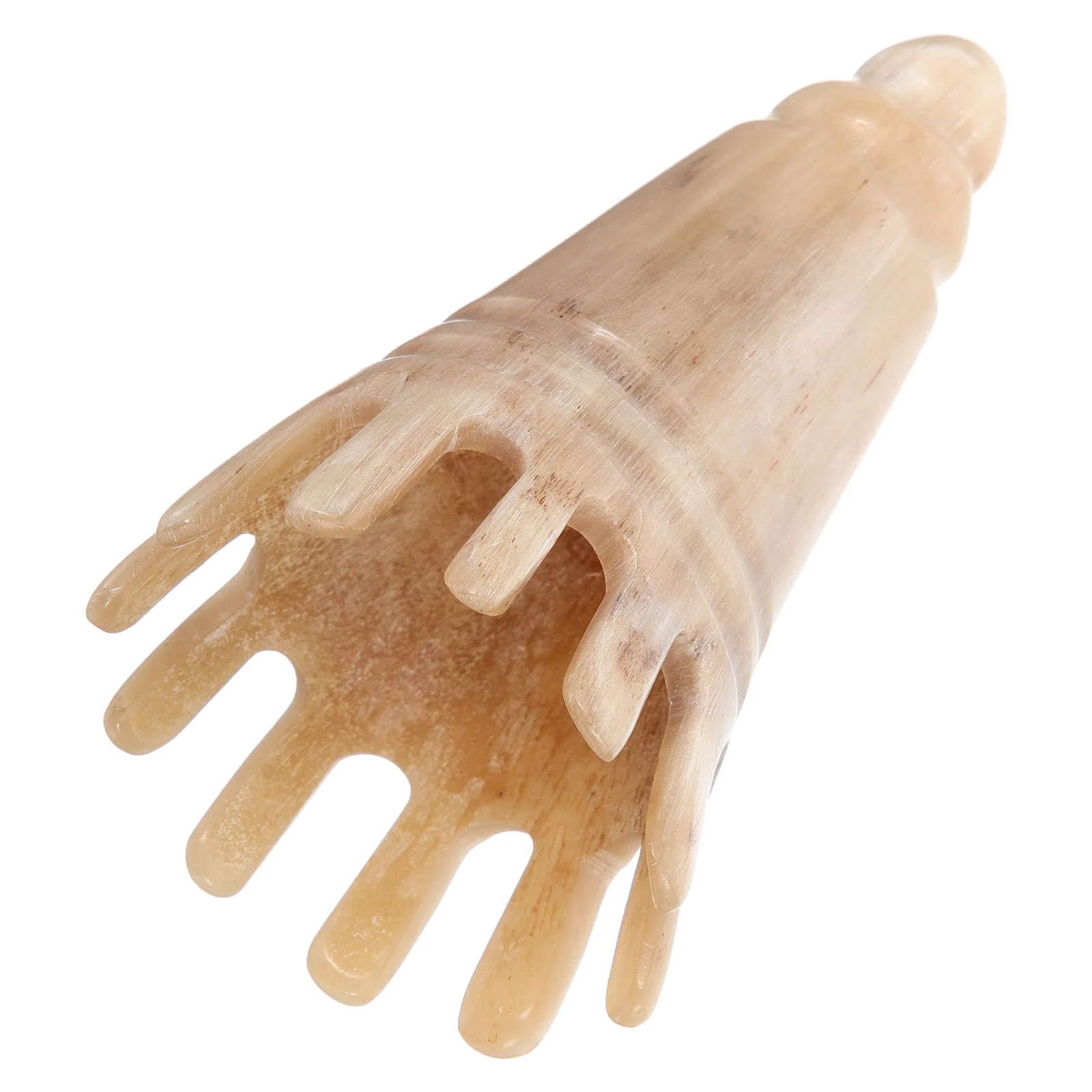 

Natural Horn Comb Scraper Hair Washing Massage for Women Scalp Women's