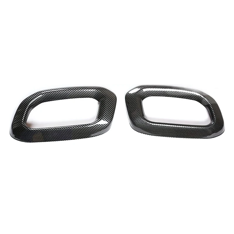 Car Stainless Steel Exhaust Muffler Tail Throat Tip Pipe Cover Frame For Benz GLE GLC GLS W167 2019 2020 Accessories